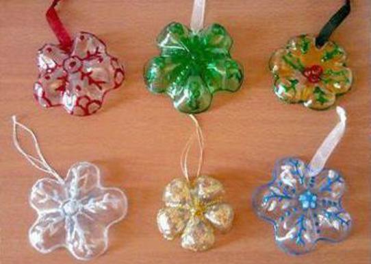 http://www.icreativeideas.com/how-to-diy-snowflake-ornaments-from-plastic-bottles/