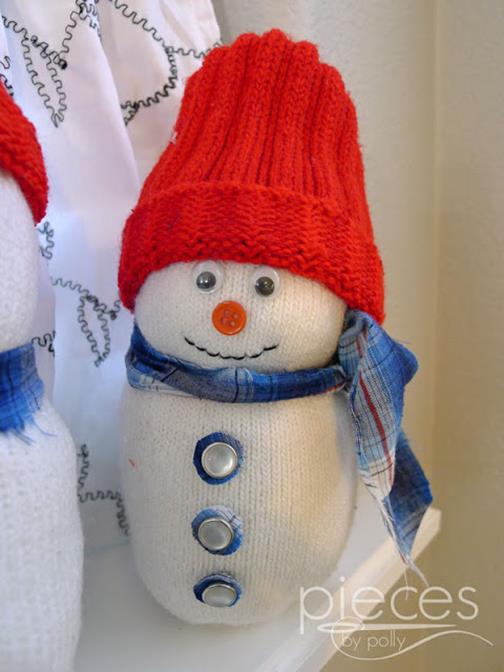 Foto: http://www.piecesbypolly.com/2013/12/granddads-sock-snowmen.html
