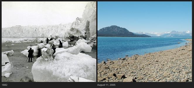 Muir Glacier melt, Alaska