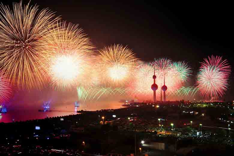 fuochi artificiali città