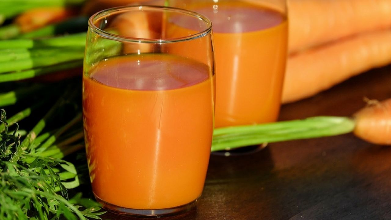 Centrifugati di verdure: carote e zenzero