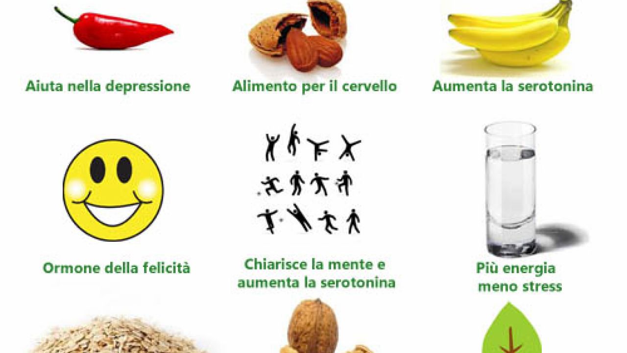 serotonina e alimenti