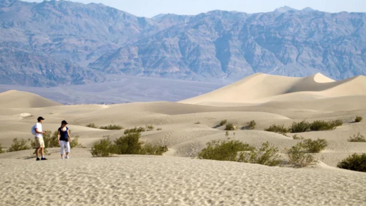 valle della morte temperatura più alta del mondo
