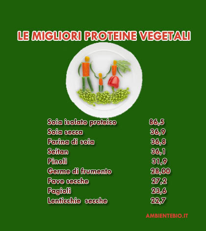 proteine vegetali