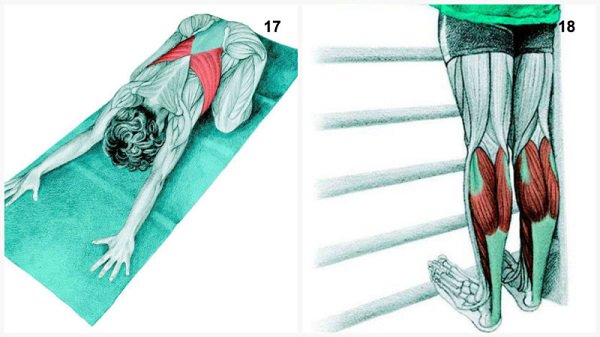 Stiramenti muscolari:stiramento muscolare posa del bambino