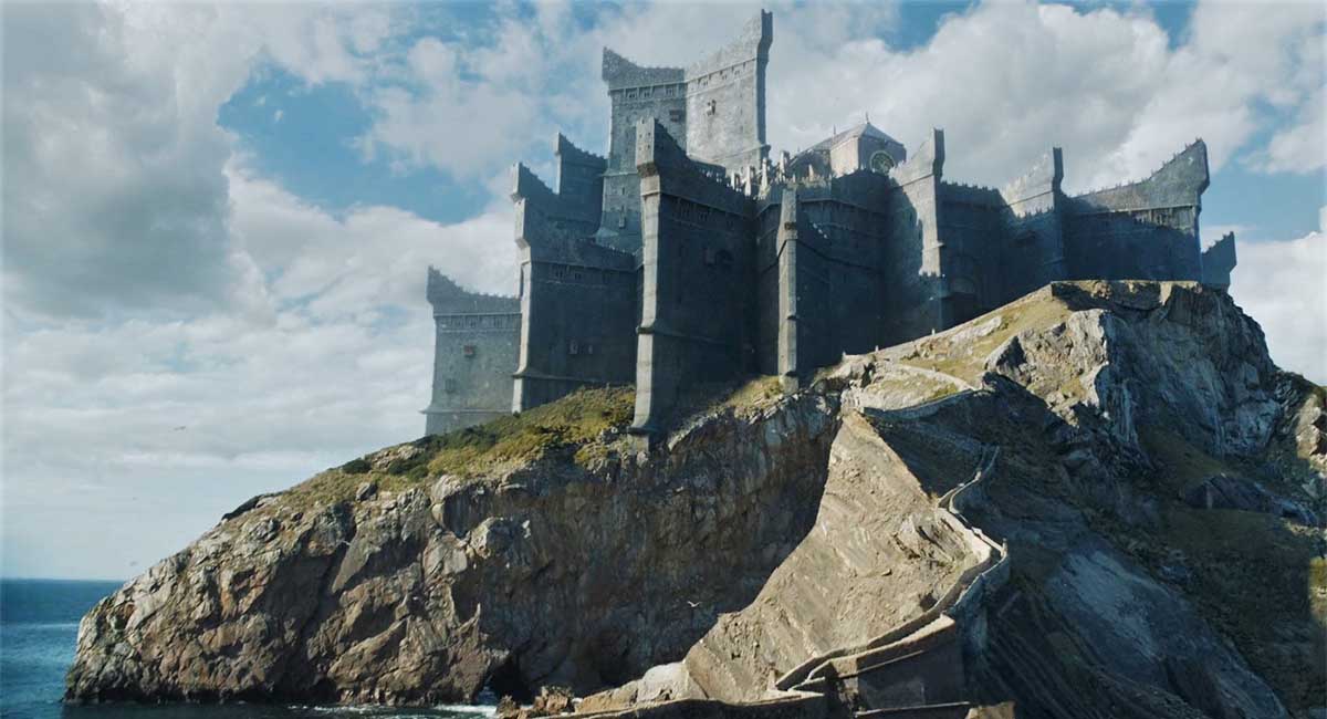 Dragonstone roccia di drago il trono di spade