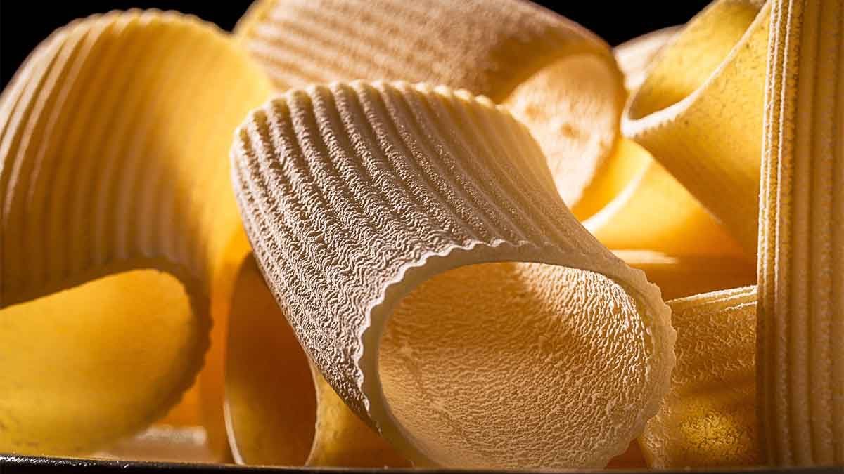 pasta paccheri sin glifosato