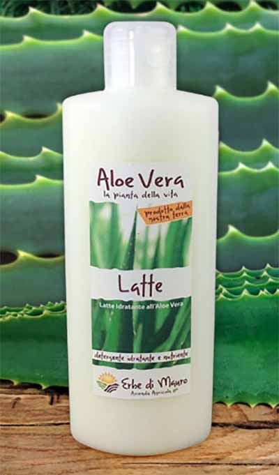 latte idratante aloe vera