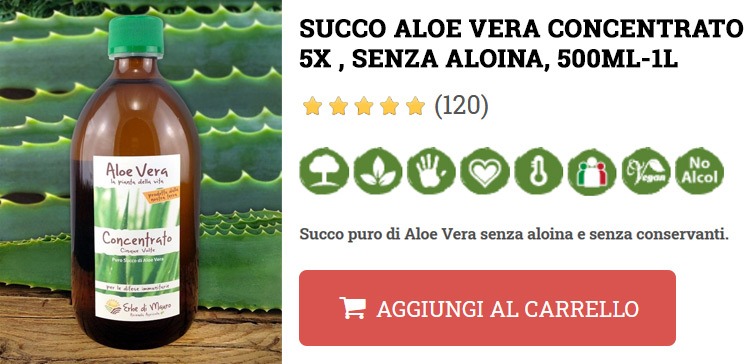 succo di aloe promozione