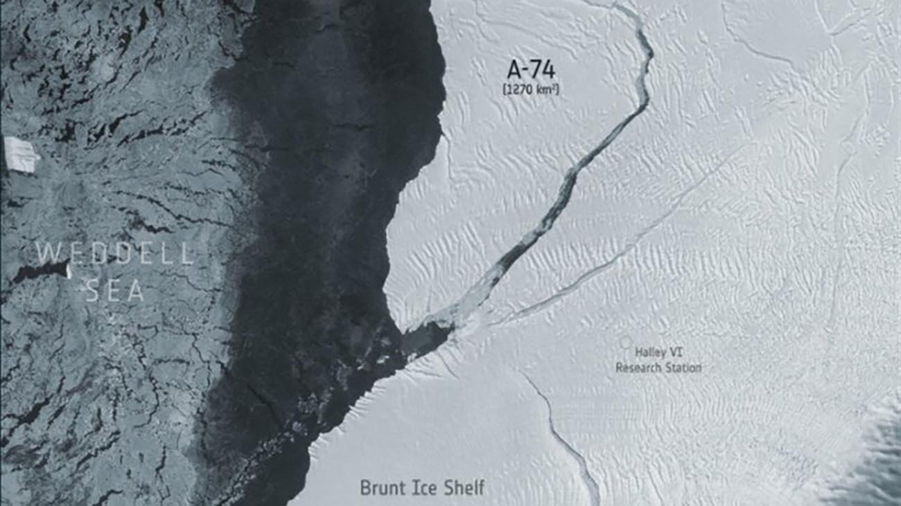 ghiacciaio gigante antartide