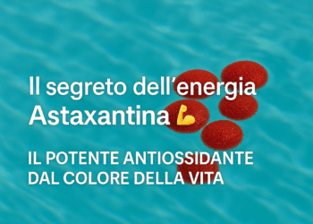 🌿 Astaxantina: l’antiossidante naturale più potente per cervello, cuore e pelle