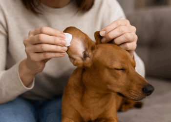 pulizia orecchie cane