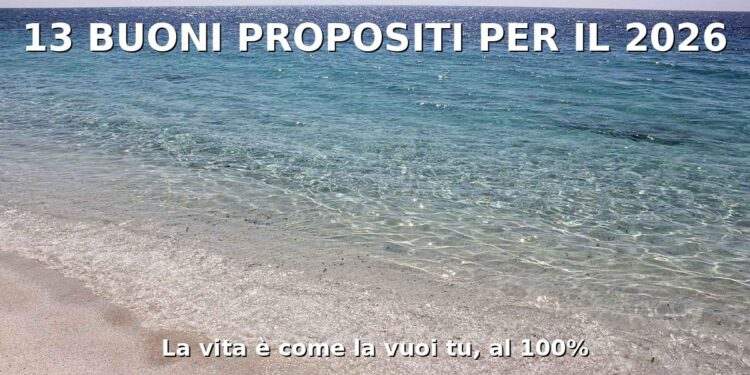 buoni propositi 2026