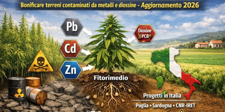 canapa fitodepurazione
