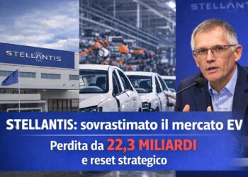 Stellantis, perdita da 22,3 miliardi e reset sull’elettrico: cosa sta succedendo davvero